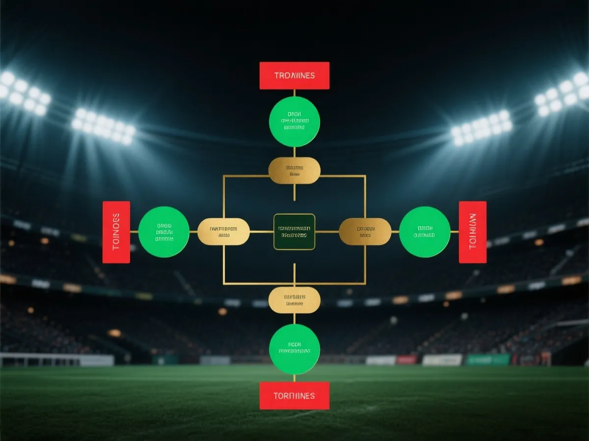 淘汰赛对阵图示意