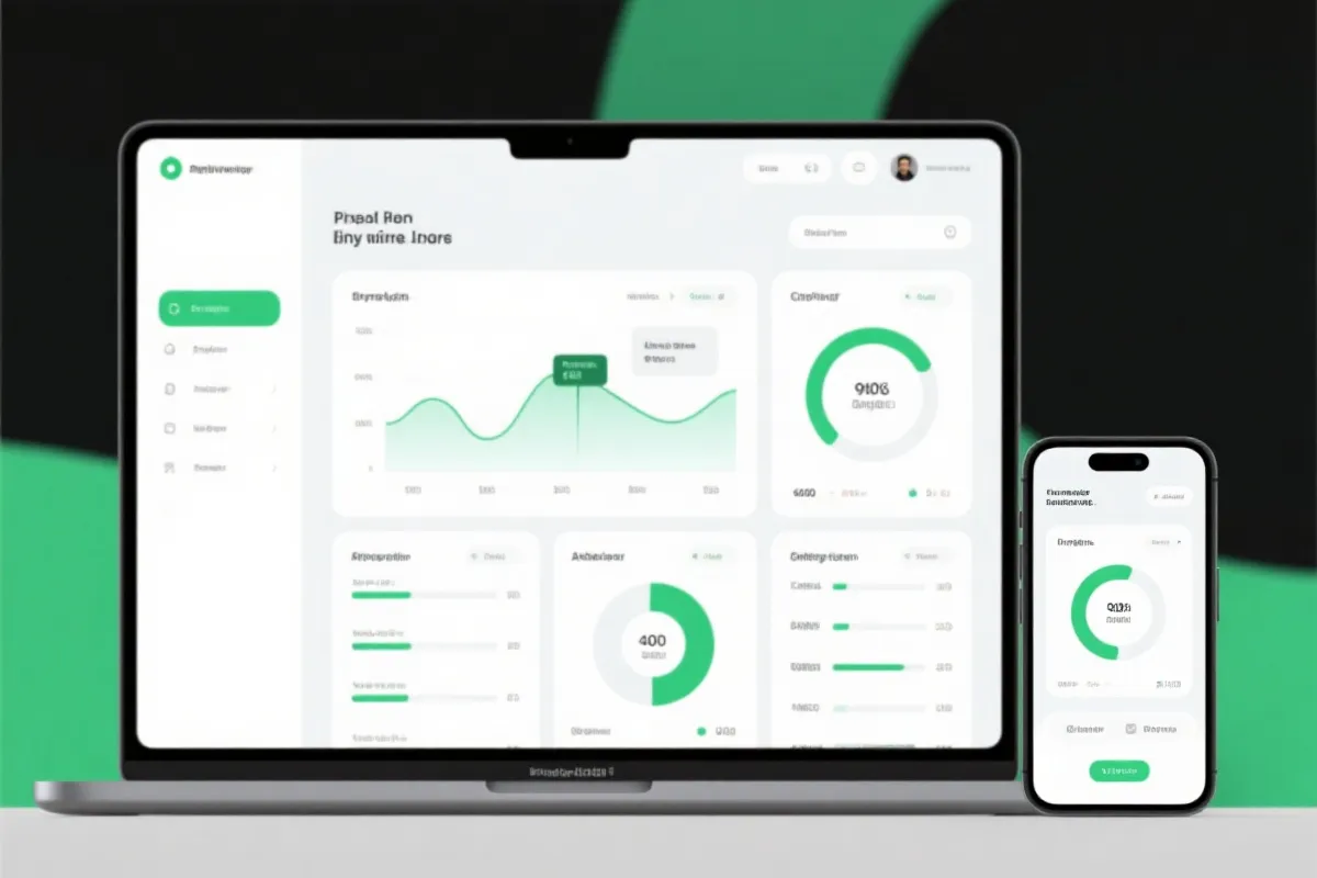 数据面板示意图